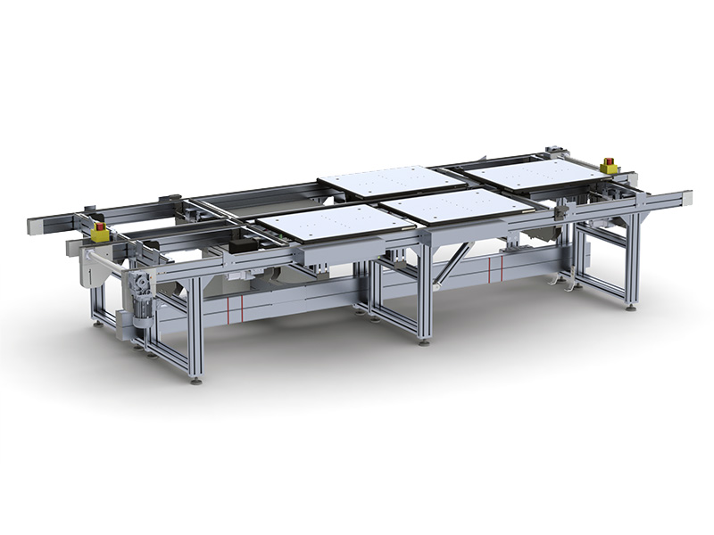 HU Twin Track Pallet Conveyors - Puck and Pallet Conveyor Systems