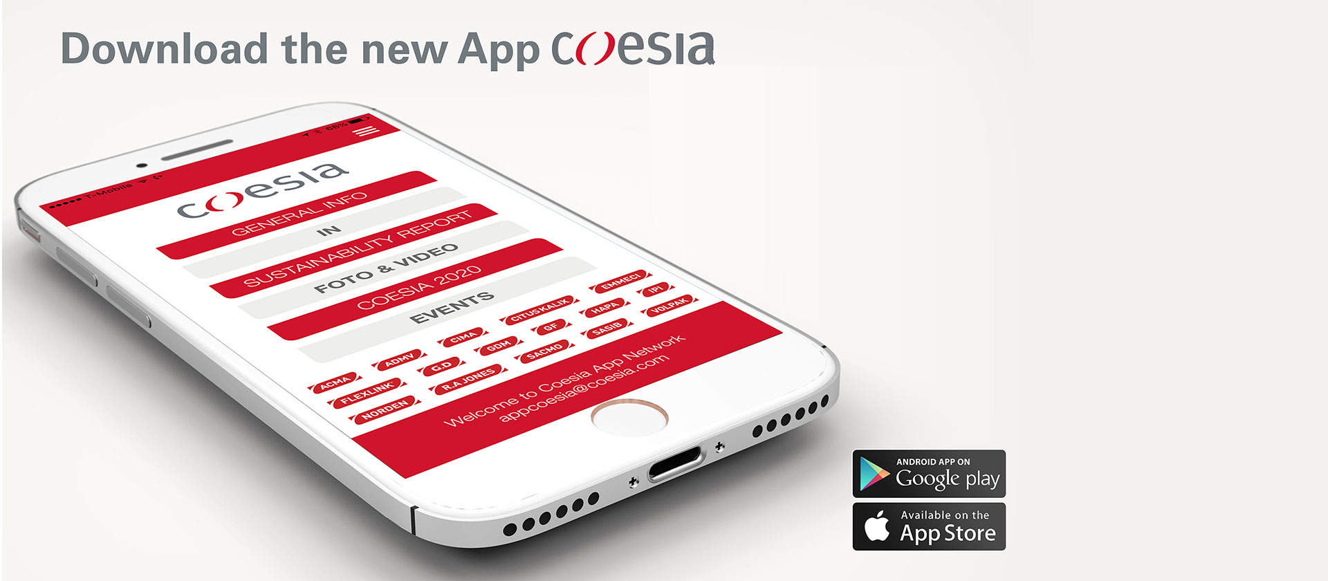 Scarica la nuova App Coesia
