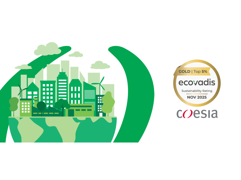 Ecovadis gold medal Coesia